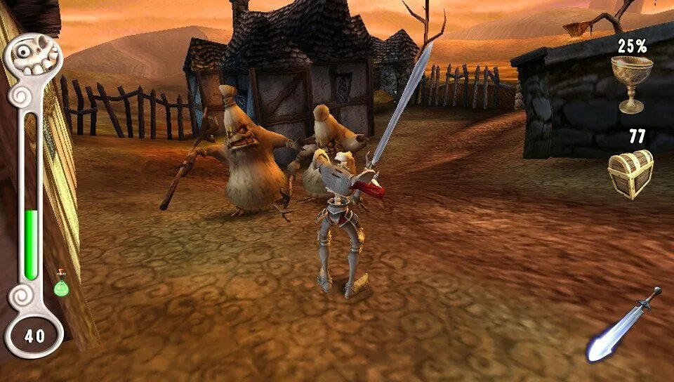 Замок на играх пс. Игра Medievil Resurrection. Medievil ps1 PSP. Medievil Resurrection ПСП. Medievil Resurrection 2.