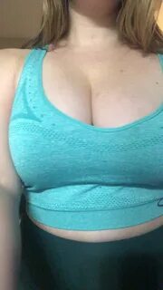 a cheap sports bra vs. my tits.