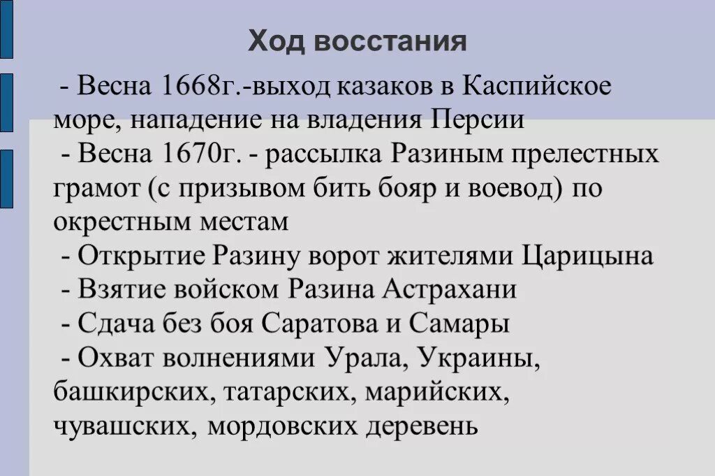 Первый этап восстания степана разина дата. Восстание Степана Разина ход событий кратко. Восстание под предводительством Разина ход Восстания. Восстание Степана Разина 1667-1671. Восстание Степана Разина ход Восстания.