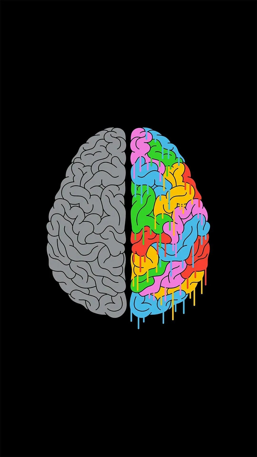 Телефон brain. Мозг Минимализм. Мозг заставка. Мозг арты. Мозги заставка.