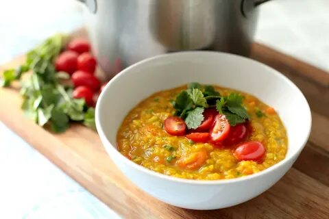 Чечевичный суп без мяса