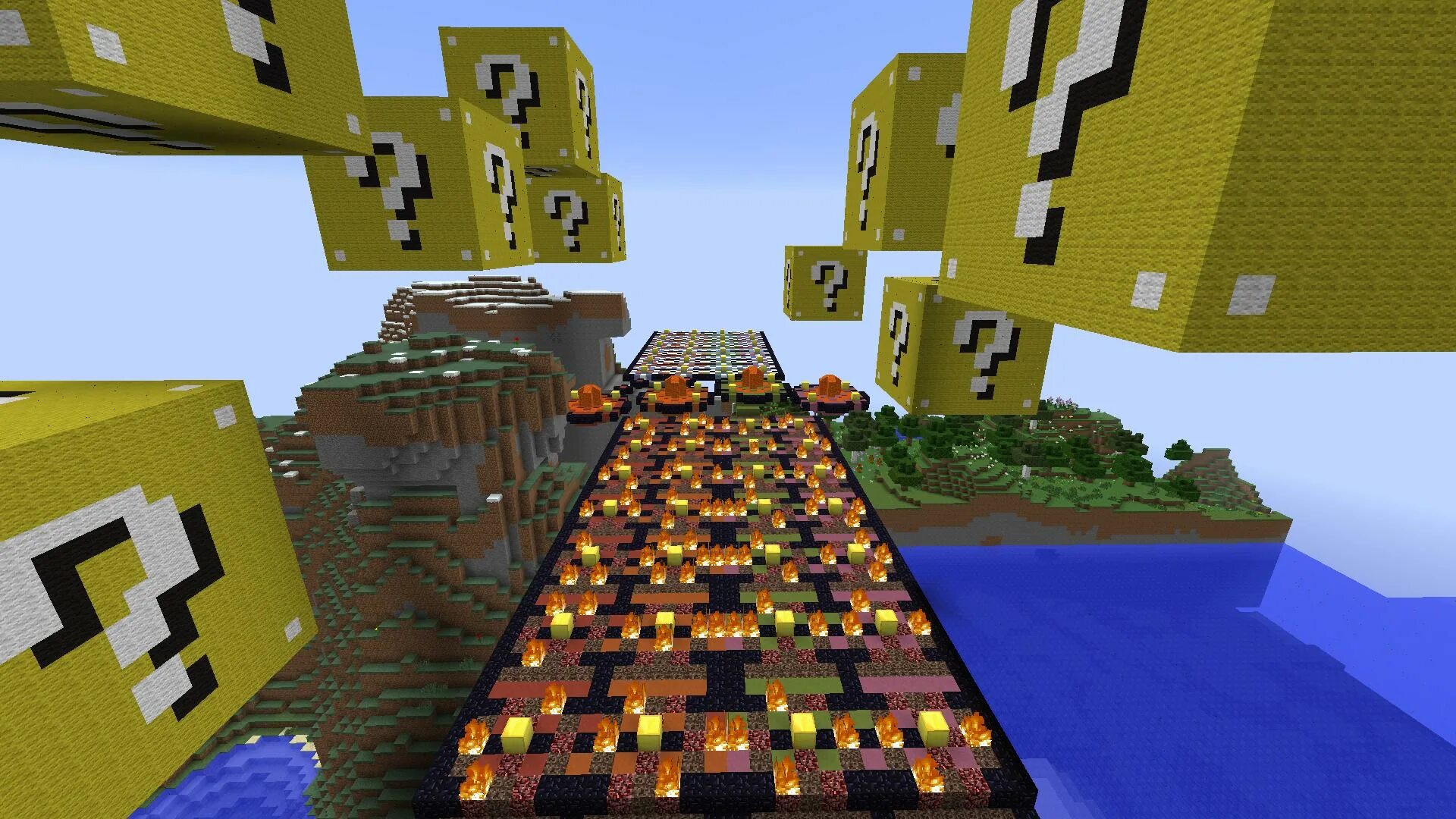 Lucky block map. Lucky block map 1.12.2. лаки блок race. лаки блок миникрафт. лаки блоки 1.13.