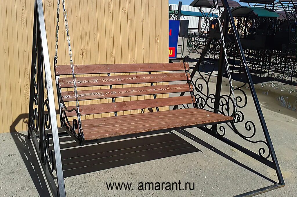 Садовые качели для детей (200х150х150) см купить в Москве "Амарант"