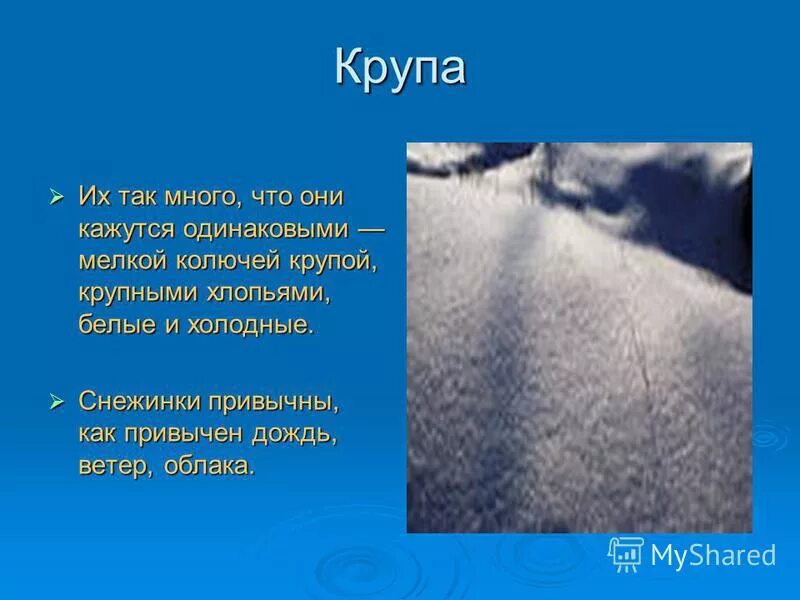 Толкование слова крупа. Снеговая крупа. Снежная крупа толкование. Толкование слова снеговая крупа. Вид осадков крупа.