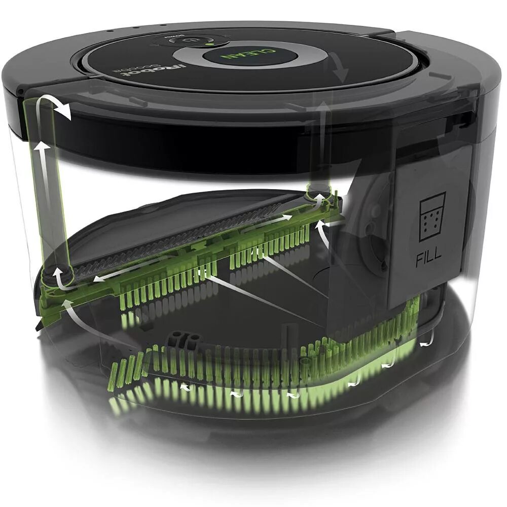 Робот мойщик с распылением. IROBOT Scooba 230. IROBOT Roomba Scooba 230. Робот мойщик полов IROBOT. Моющий пылесос IROBOT Scooba.