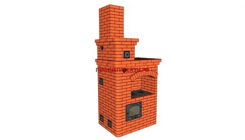 Печь отопительно варочная 4