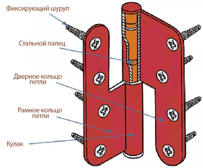 Как называется шарниры