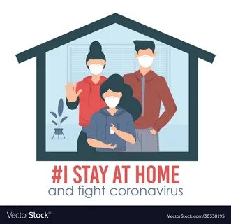 I stay at home