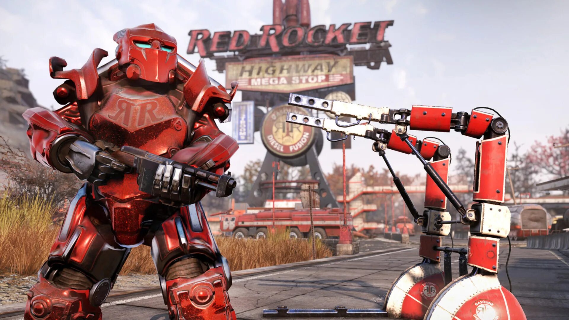Fallout red. Fallout 76 силовая броня красная ракета. atomic shop fallout 76. fallout 76 силовая броня. fallout 76 atomic.