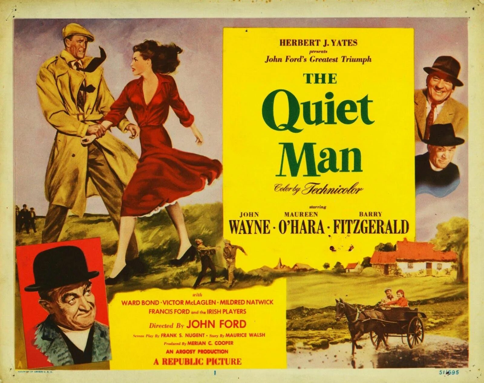 The quiet man. Maureen o'Hara the quiet man.