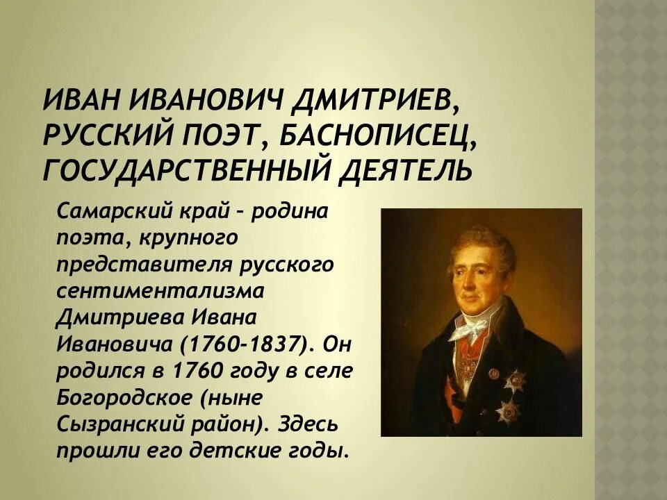 Назовите имя русского баснописца ломоносов жуковский