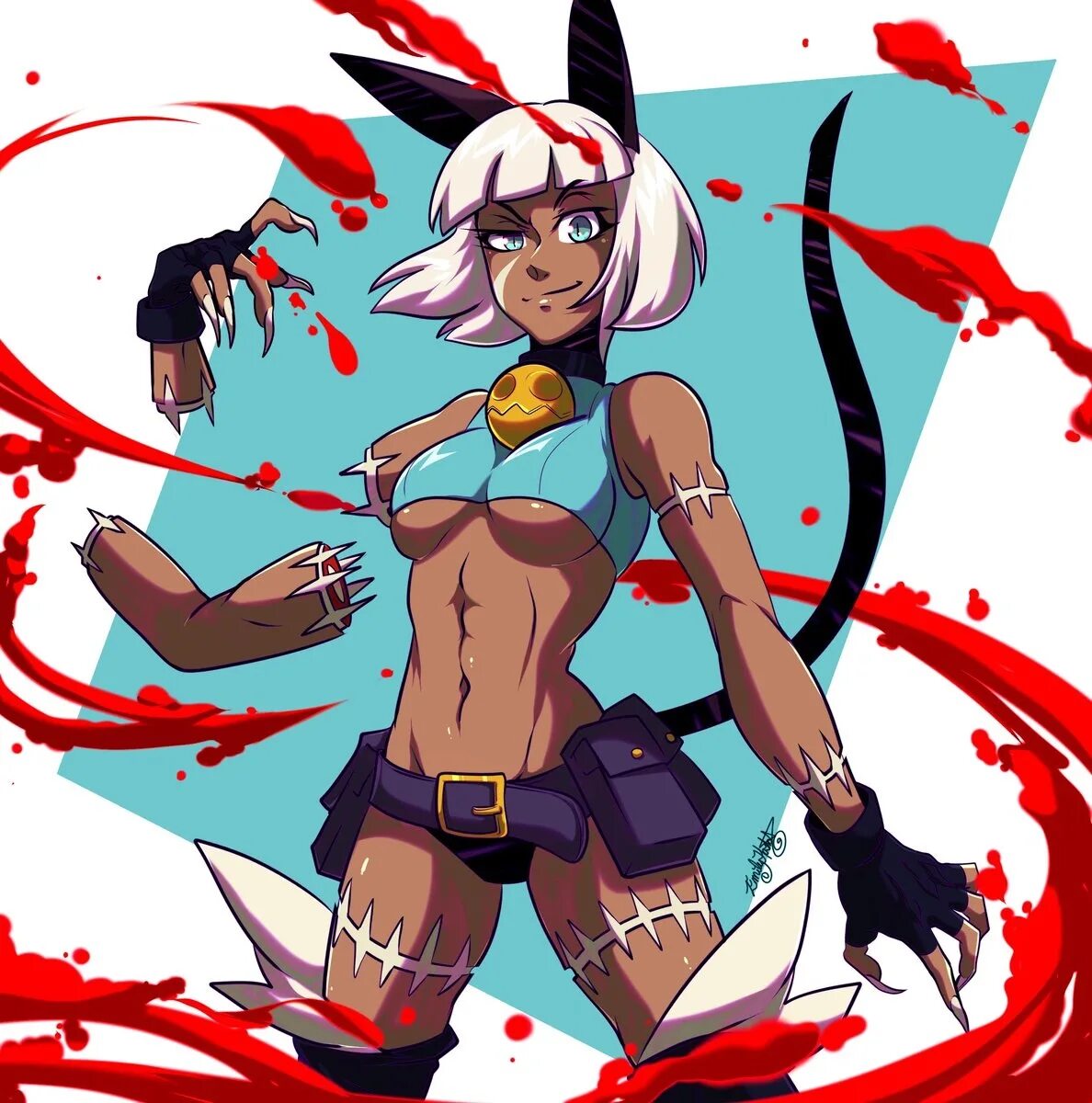 Miss circle art 18. Скуллгерлс Мисс Форчун. Skullgirls арт. Мисс Форчун Skullgirls. Персонажи скуллгерлс Мисс Форчун.