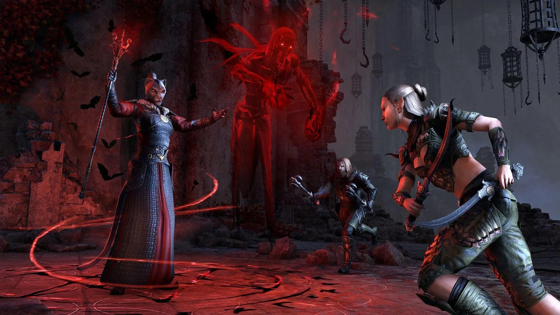 Лорд делеонкур вампир. Тесо костюм вампира. Eso данмер вампир. Принцы даэдра. Elder vampire.