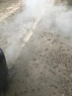Черный дым на холодную