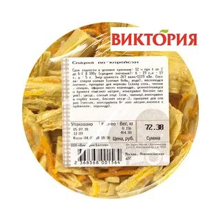 Сколько калорий в маринованном
