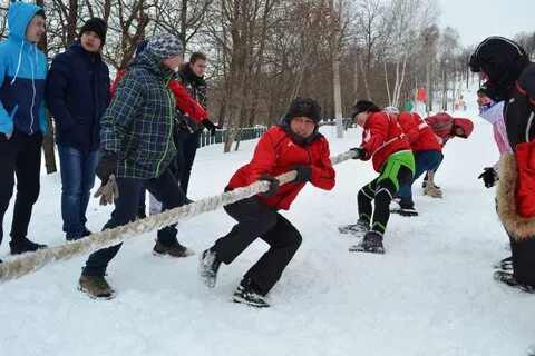 Зарница на улице