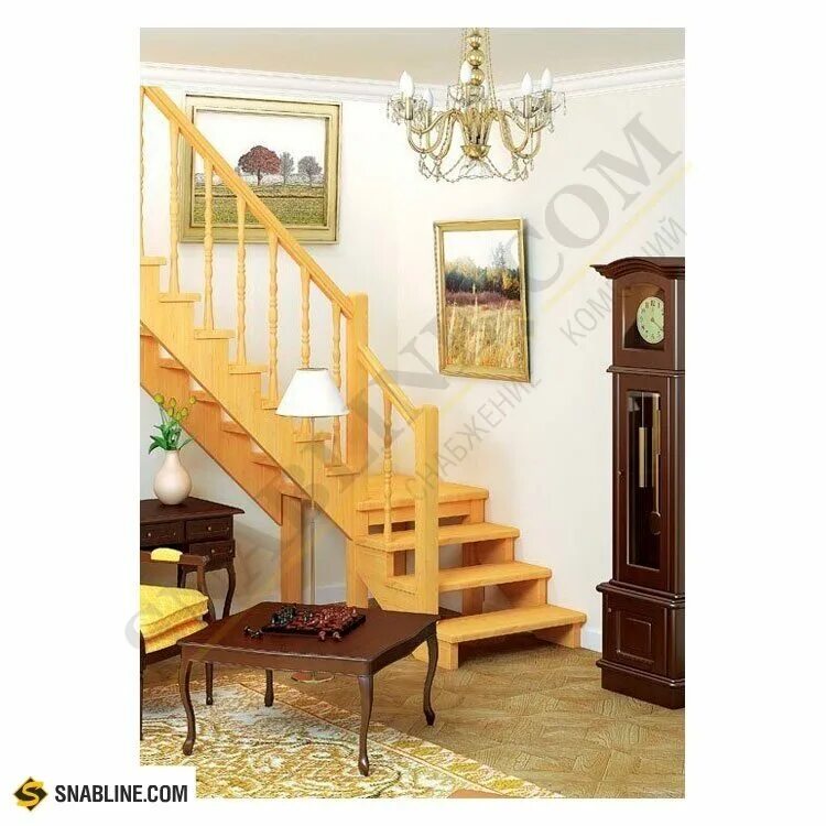 Лестница лс 215м. Деревянные лестницы на второй этаж недорого. Деревянная межэтажная лестница лес-08 (поворот 90°). Деревянные лестницы на второй этаж двухмаршевые. Деревянные лестницы на второй этаж недорого.