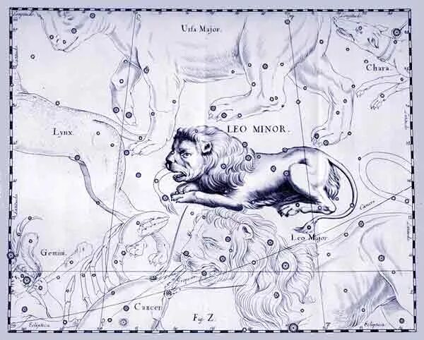 Созвездие малый лев звезды. Leo minor constellation. Созвездие малый лев. Созвездие малый лев на карте звездного неба. Leo minor.