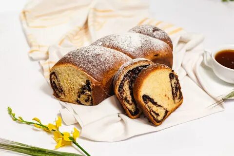 Рулет с печенью и какао