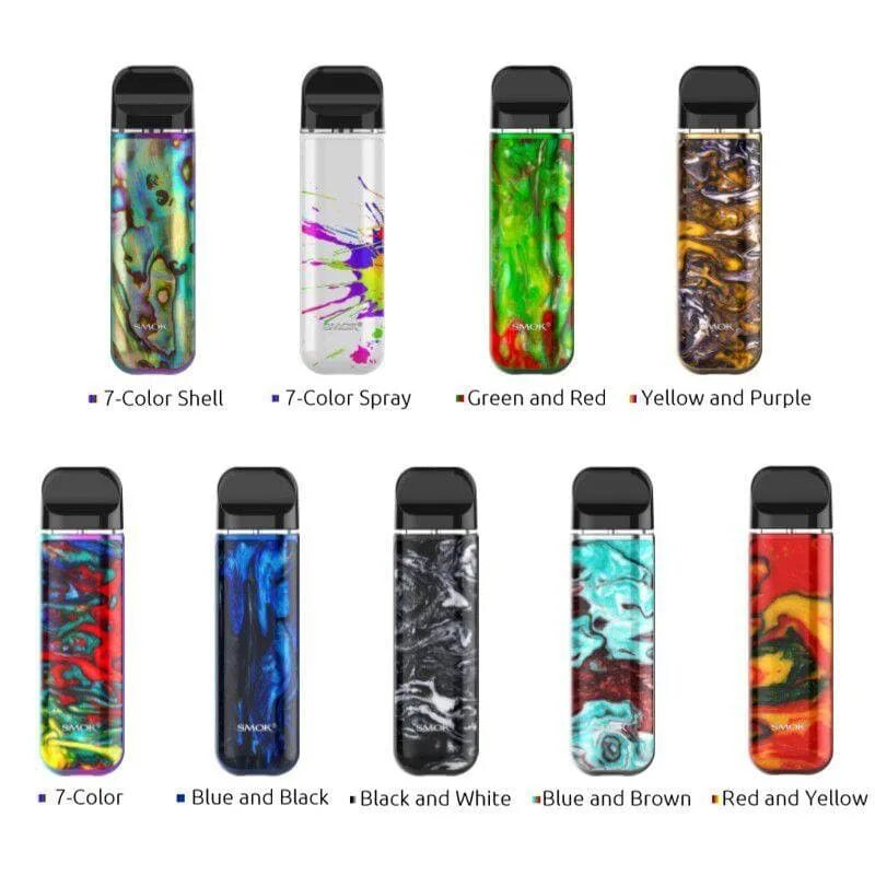 Pod-System Smok novo 2 pod Kit - 7 Color (7 цветов). Pod система вейп Смок Нова 2. Smok novo 2 Kit. Smok novo 4 pod 800мач цвета.