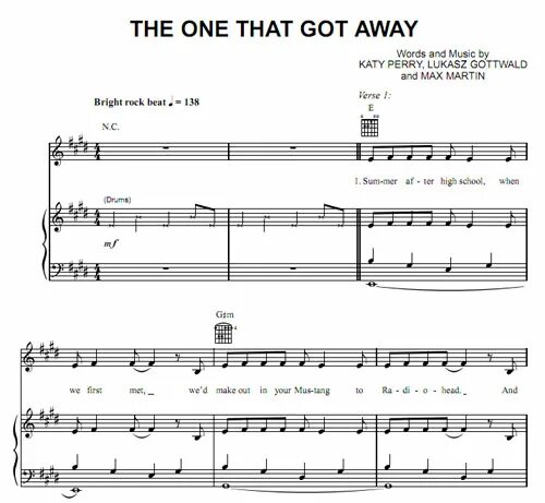 The one that got away. Katy Perry one got away. Katy Perry Ноты для фортепиано. The one that got away перевод. Away песня на русском