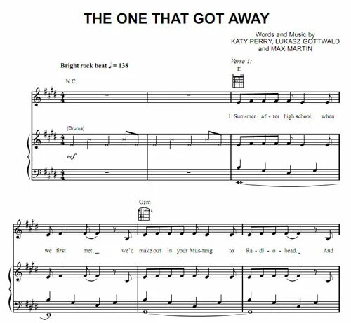 Away песня на русском. The one that got away. Katy Perry one got away. Katy Perry Ноты для фортепиано. The one that got away перевод.