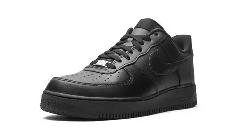 Nike force low black