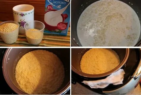 Пшенная каша редмонд рецепт