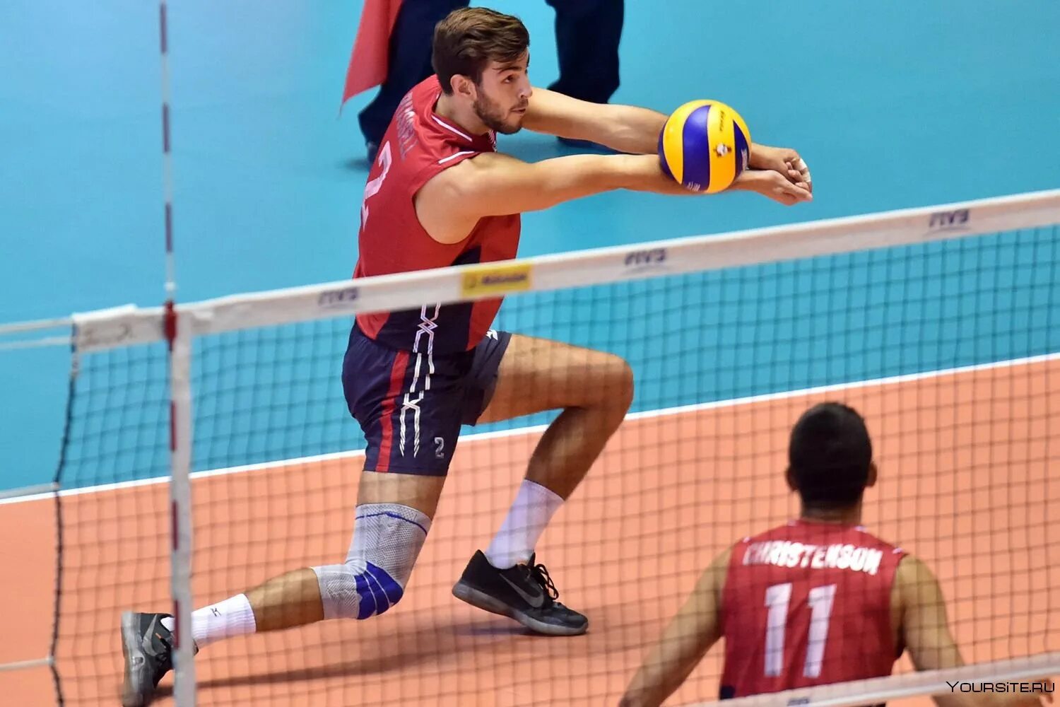 Ковачевич волейболист. Аль Хадад волейбол. Volleyball player