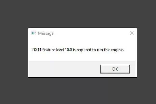 Dx11 feature Level 10.0 is required to Run the engine. Dx11 feature Level 11.0 is required to Run the engine. DX 11 feature Level 10.0 is required Run the engine решение. Dx11 feature Level 10.0 is. Dx11 level 10.0