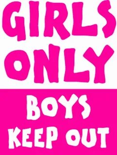 Only girls