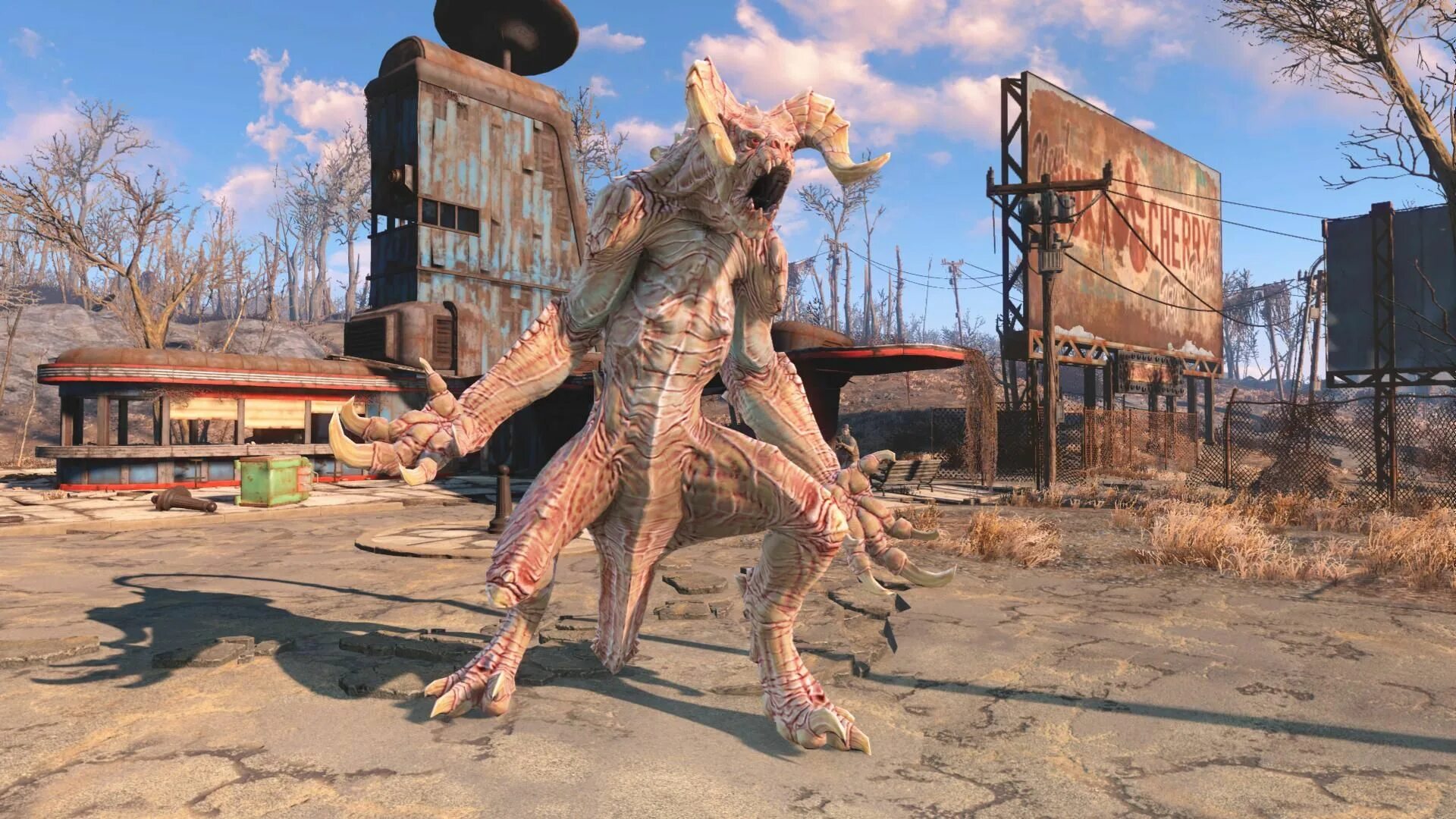 Fallout 4 Крокодилокоготь.