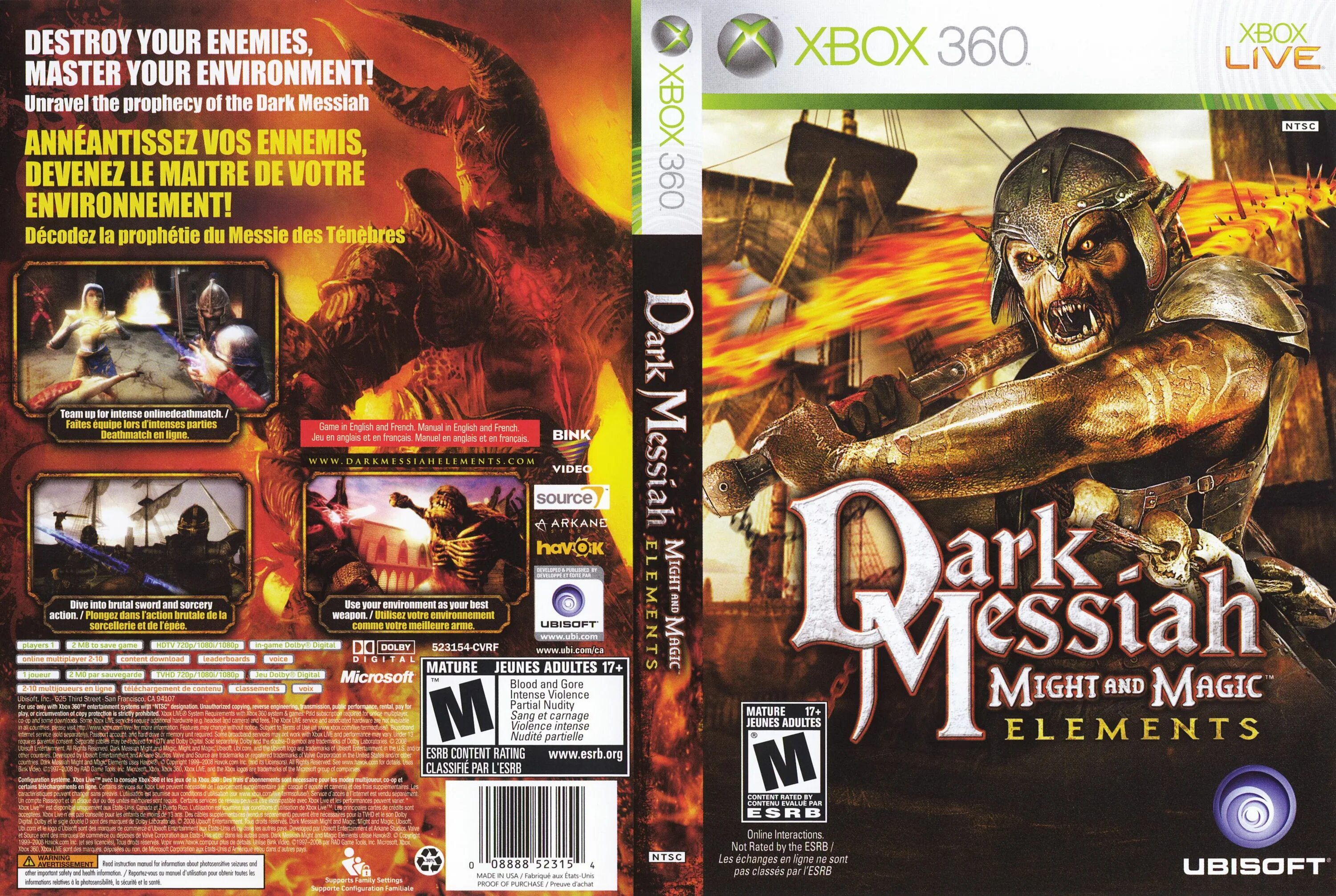 Dark messiah of might игра. Dark Messiah of might and Magic Xbox 360. Dark Messiah of might and Magic: elements xbox360. Dark Messiah of might and Magic Xbox. Dark Messiah of might and Magic обложка.