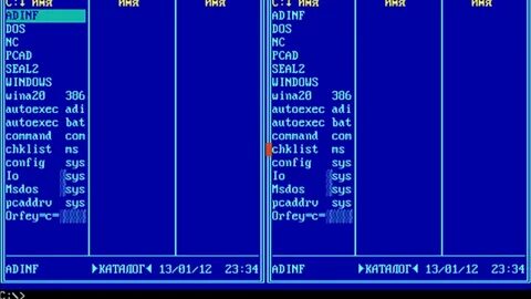 MS-DOS (Microsoft Disk Operating System - Дисковая Операционная Система Mic...