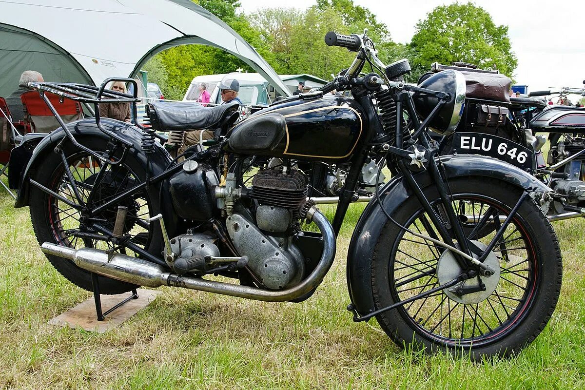 Триумф де люкс. Triumph 1938. triumph rr 750 1930 г.,. довоенный мотоцикл триумф. pandera мотоцикл.