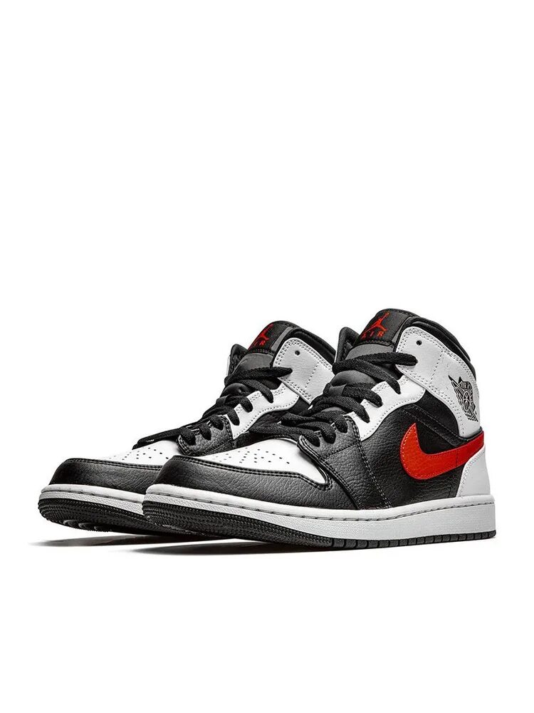 Jordan 1 с мехом. Air jordan 1 mid chile red.