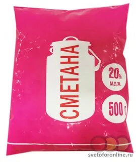 Сметана м д ж