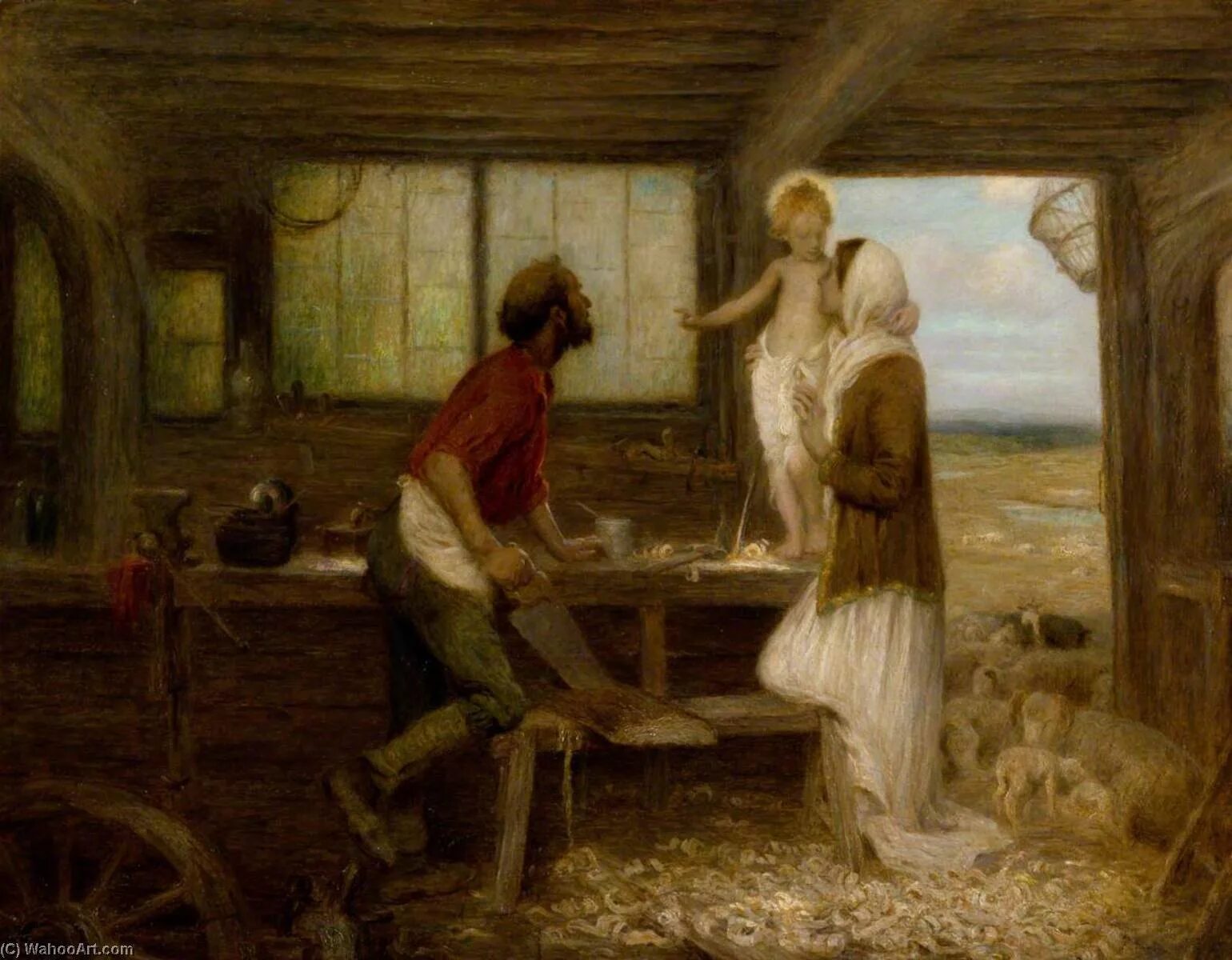 Иисус плотник. Святой иосиф плотник де латур. Святое семейство святой иосиф плотник. Иисус христос плотник. Иосиф плотник отец иисуса.