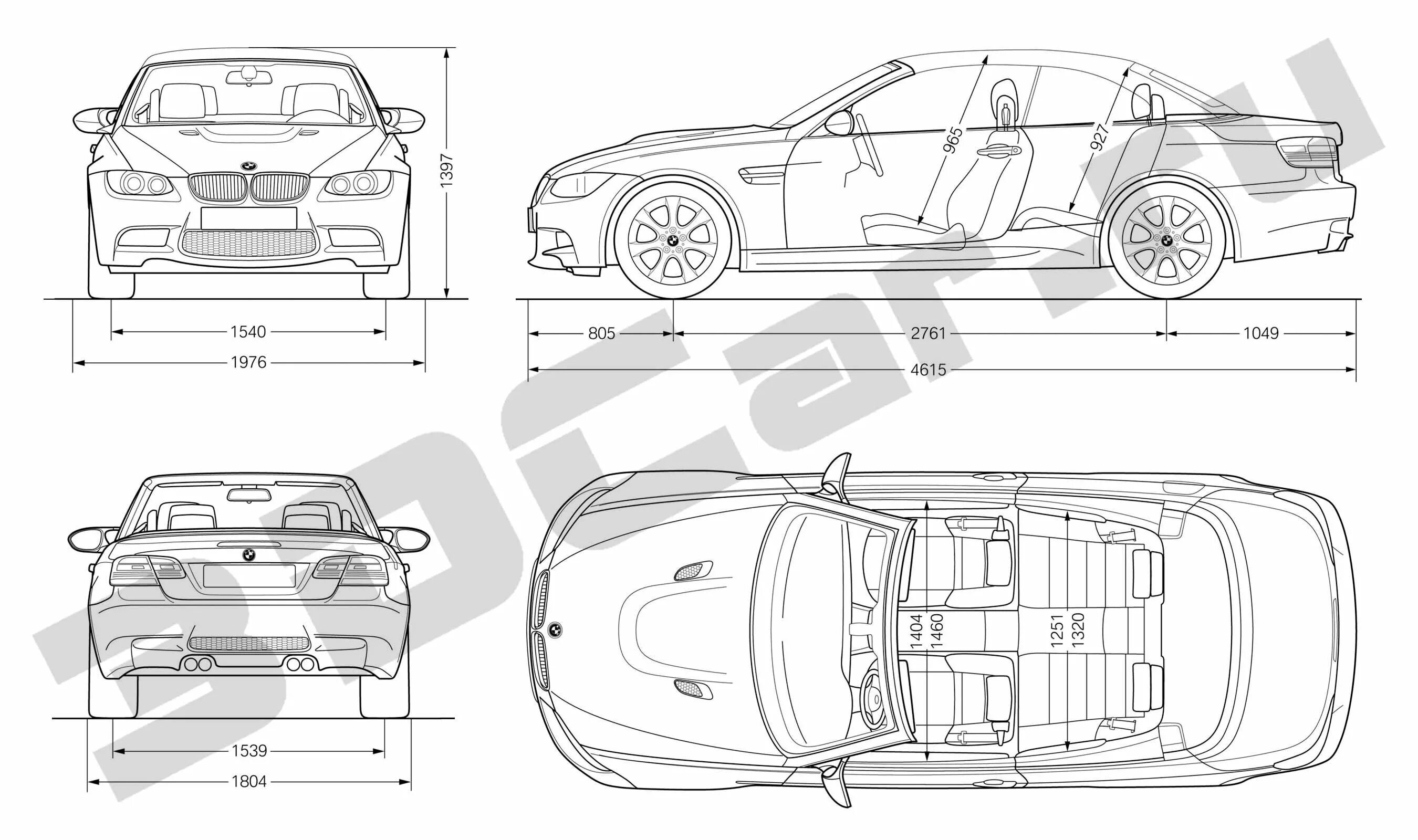 Чертеж машины бмв м5 ф90 Фейслифтинговый 2017 bmw 3-series gran turismo: 60 фотографий и технические хара