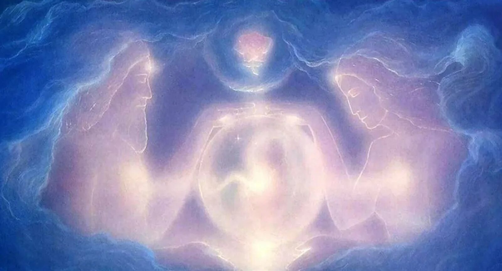 Новое рождение души. Гилберт Уильямс. Изображение души. Свет Небесный божественный. Эзотерика картинки.
