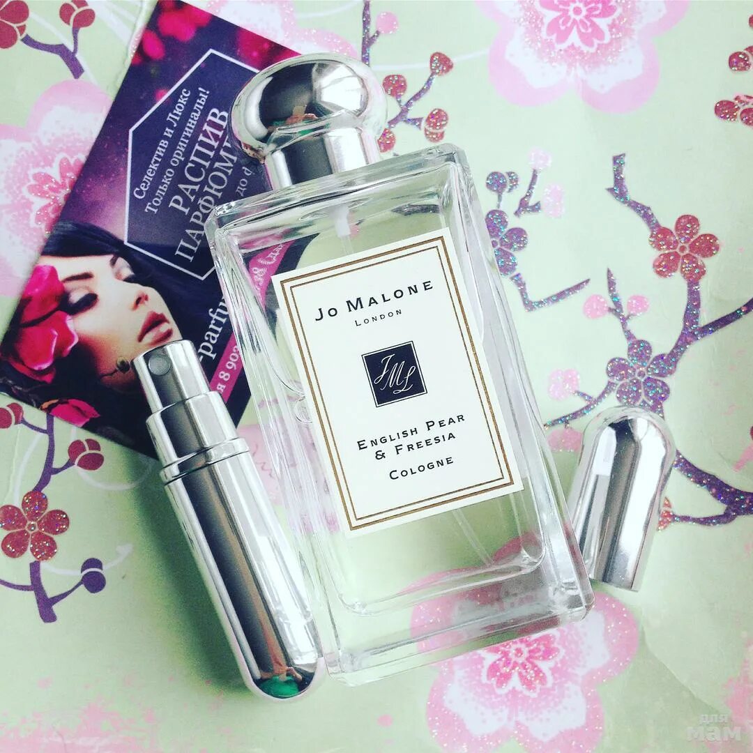 Jo malone pear and freesia. Джо Малон аромат груша. Духи Джо Малон фрезия. Malone English Pear & Freesia. Джо Малон 10 мл.