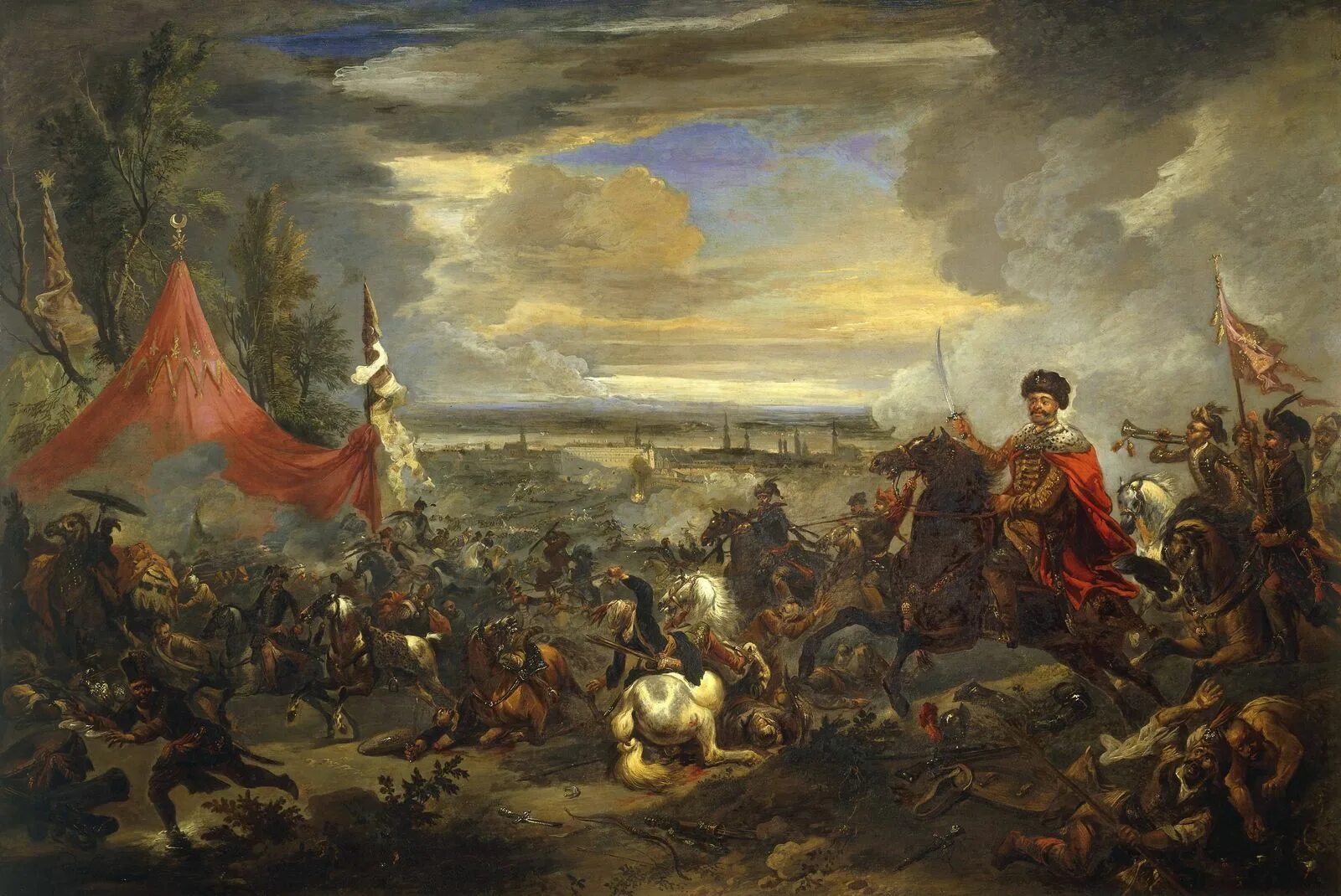 1683 Год Венская битва. Венская битва 1683 картина.