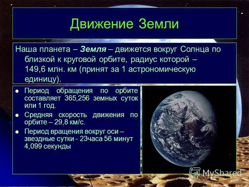 земля характеристика планеты. вращение планеты вокруг своей оси.