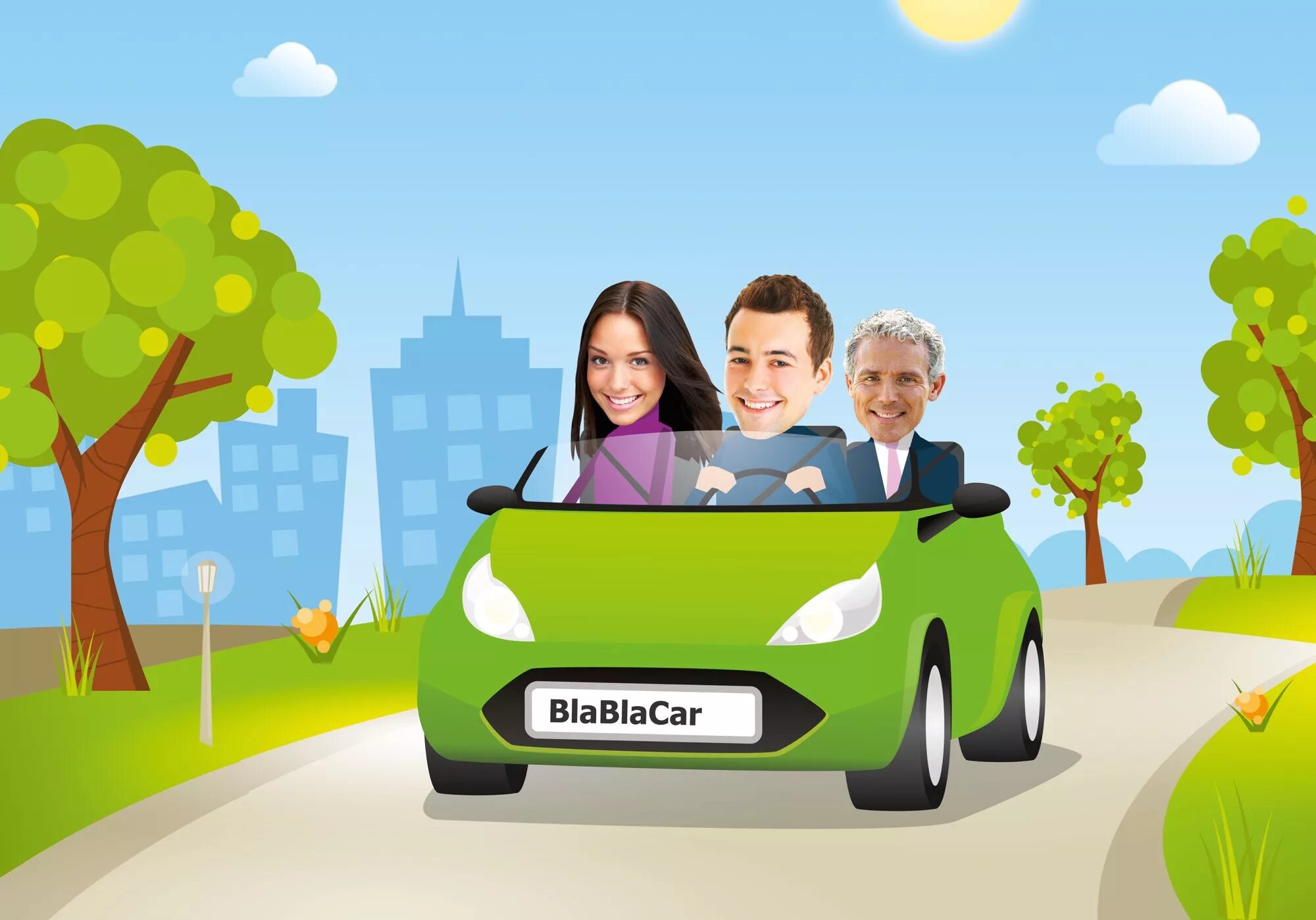I to work by car