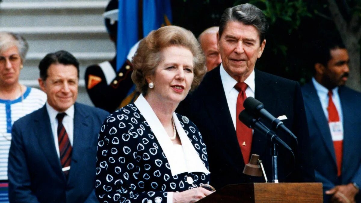 Margaret Thatcher Рональд Рейган. Тэтчер и Рейган 1982. Переговоры рейгана и коля