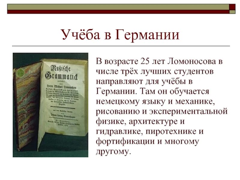 Ломоносов учёба в Германии кратко. Учеба Ломоносова. Ломоносов учеба. Учеба Ломоносова кратко. М в ломоносов учеба