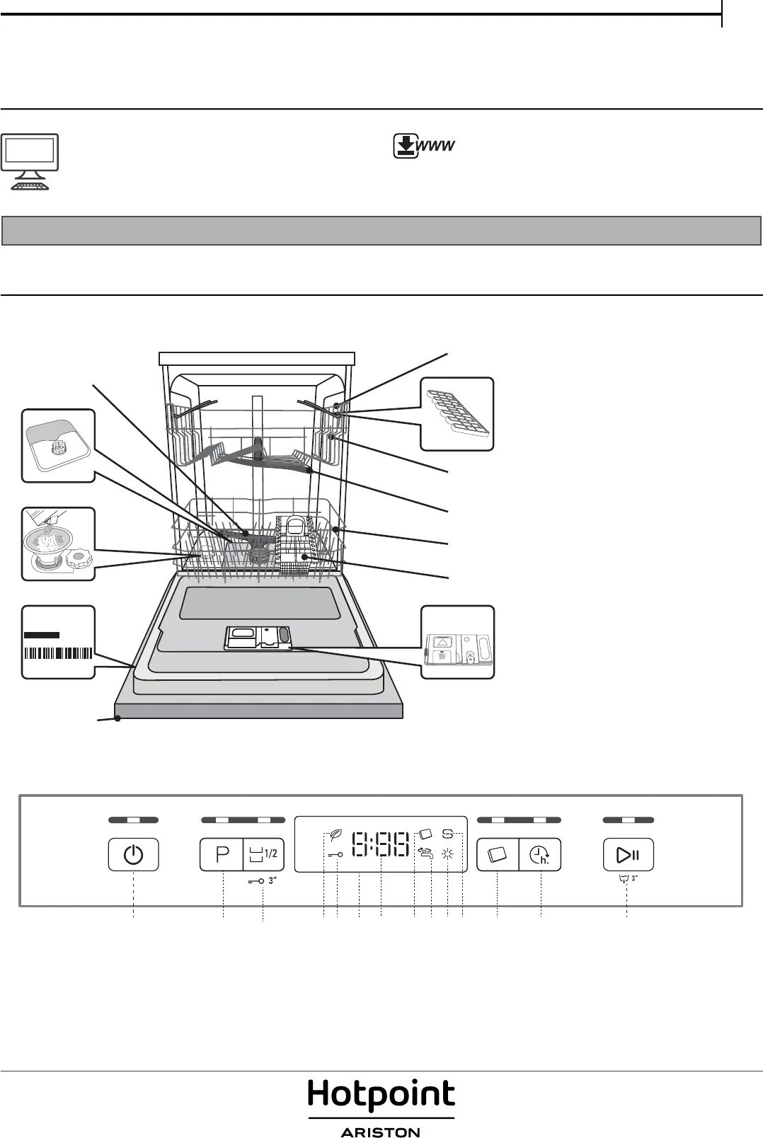 Установка hotpoint ariston. Hotpoint-Ariston HFC 3c26. Регулировка ножек на посудомойке. Hotpoint Ariston HFC 3c26 вид сверху.