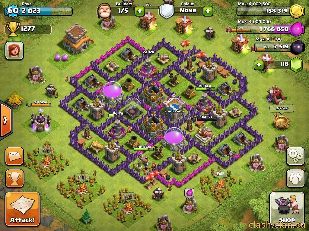 Clans clans com. 8th база. Th 8 Clash of Clans. Фулл 8 ТХ. Базы в Clash of Clans th8.