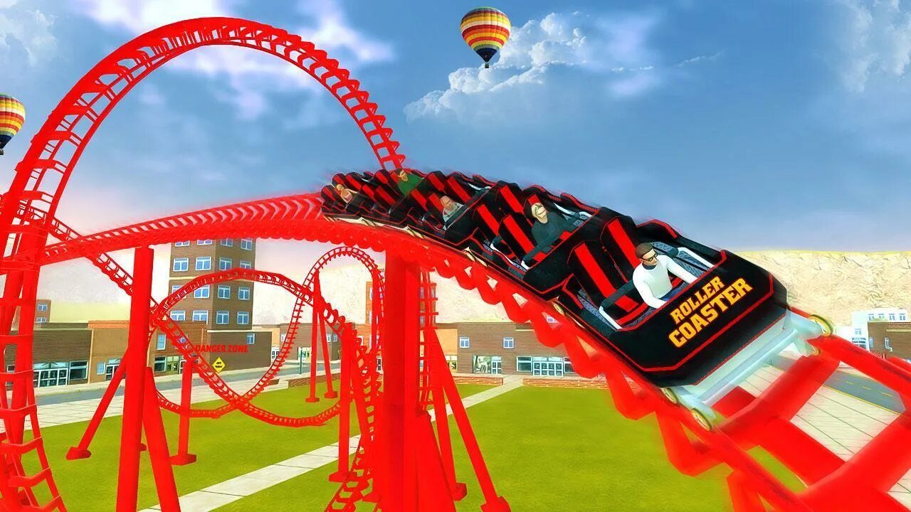 Роллер Коастер. Игрушечные американские горки. Rollercoaster машинка. Speed up track