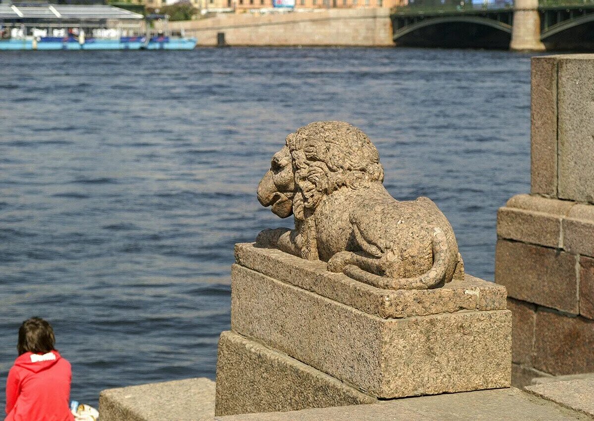 Санкт петербург где львы. Львы на набережной в Санкт-Петербурге. Лев на набережной Невы. Каменные львы на набережной Невы. Питерские львы на набережной.